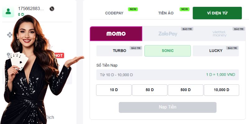 Giao dịch tại 9Win nhanh chóng, đảm bảo an toàn cho người chơi