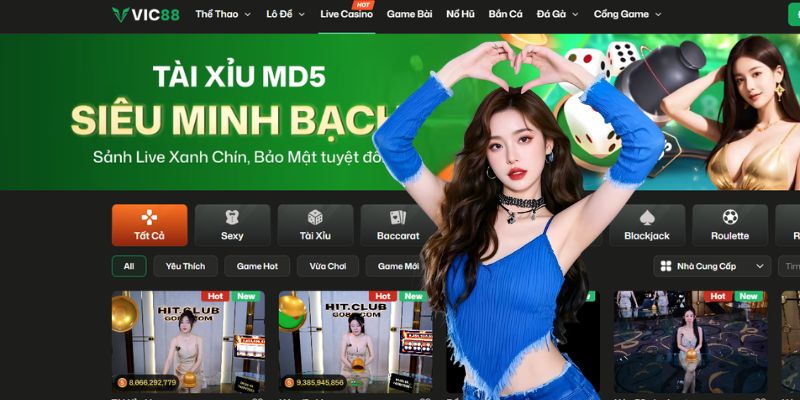 Live casino với đa dạng lựa chọn cho thành viên