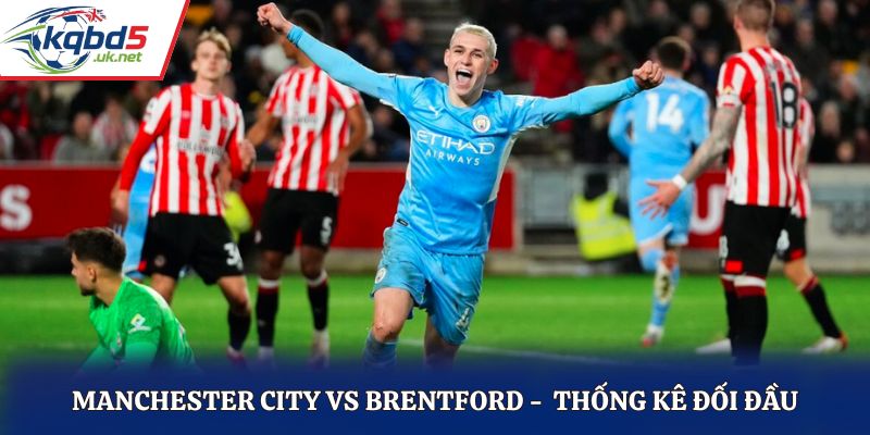 Lịch sử đối đầu giữa Man City vs Brentford